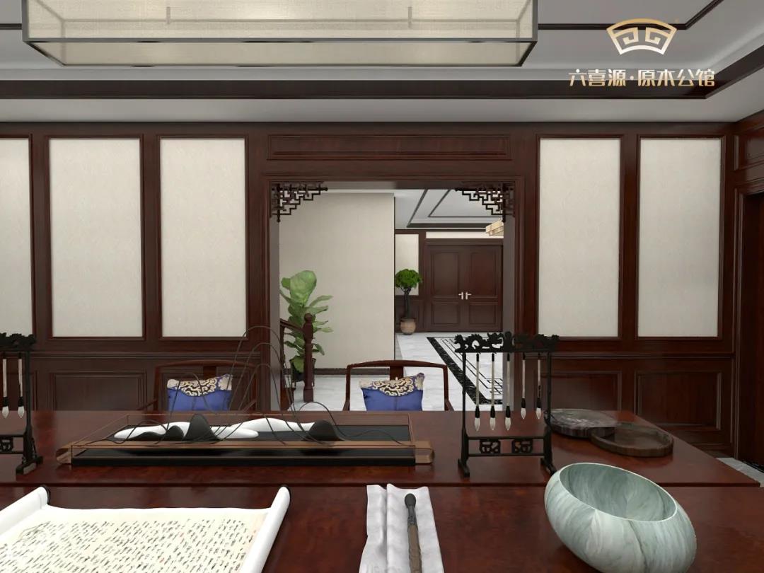 新中式書房 新中式書房